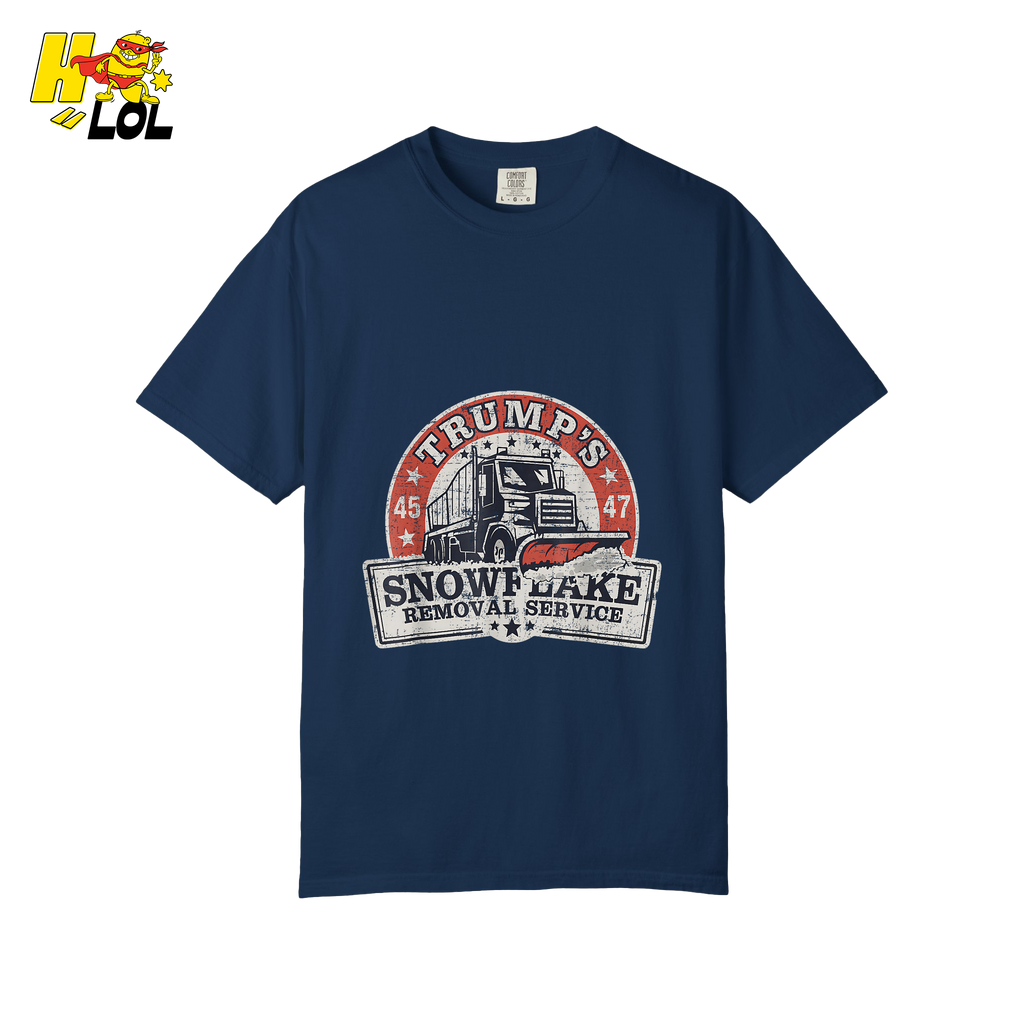 Trump 45/47 Snowflake Removal Service Anti-Liberal Satire Shirt - HQLOL