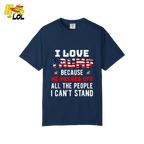I Love Trump Shirt Funny Patriotic Quote Conservative Shirt - HQLOL