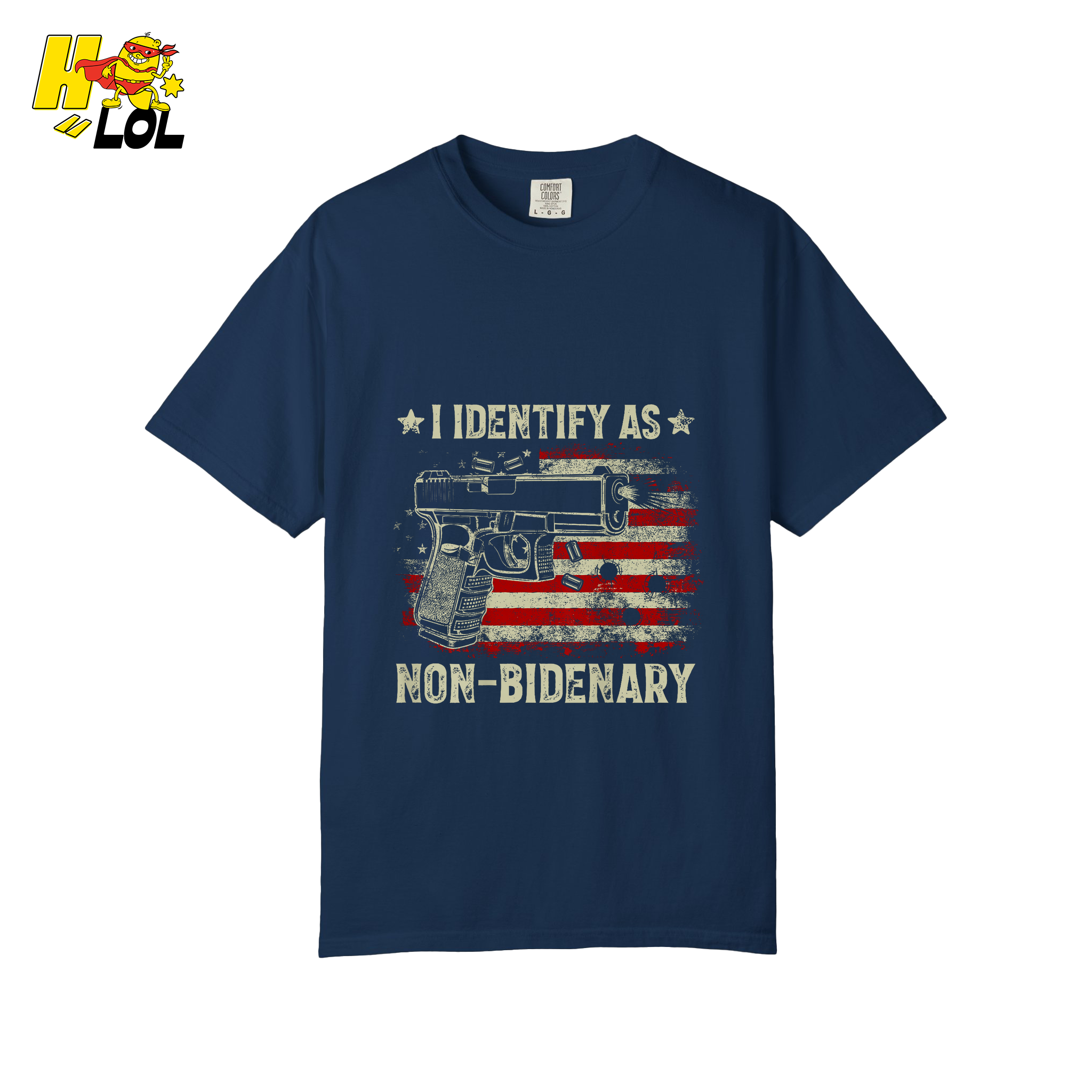 Non-Bidenary Shirt Funny Patriotic Political Satire Shirt - HQLOL