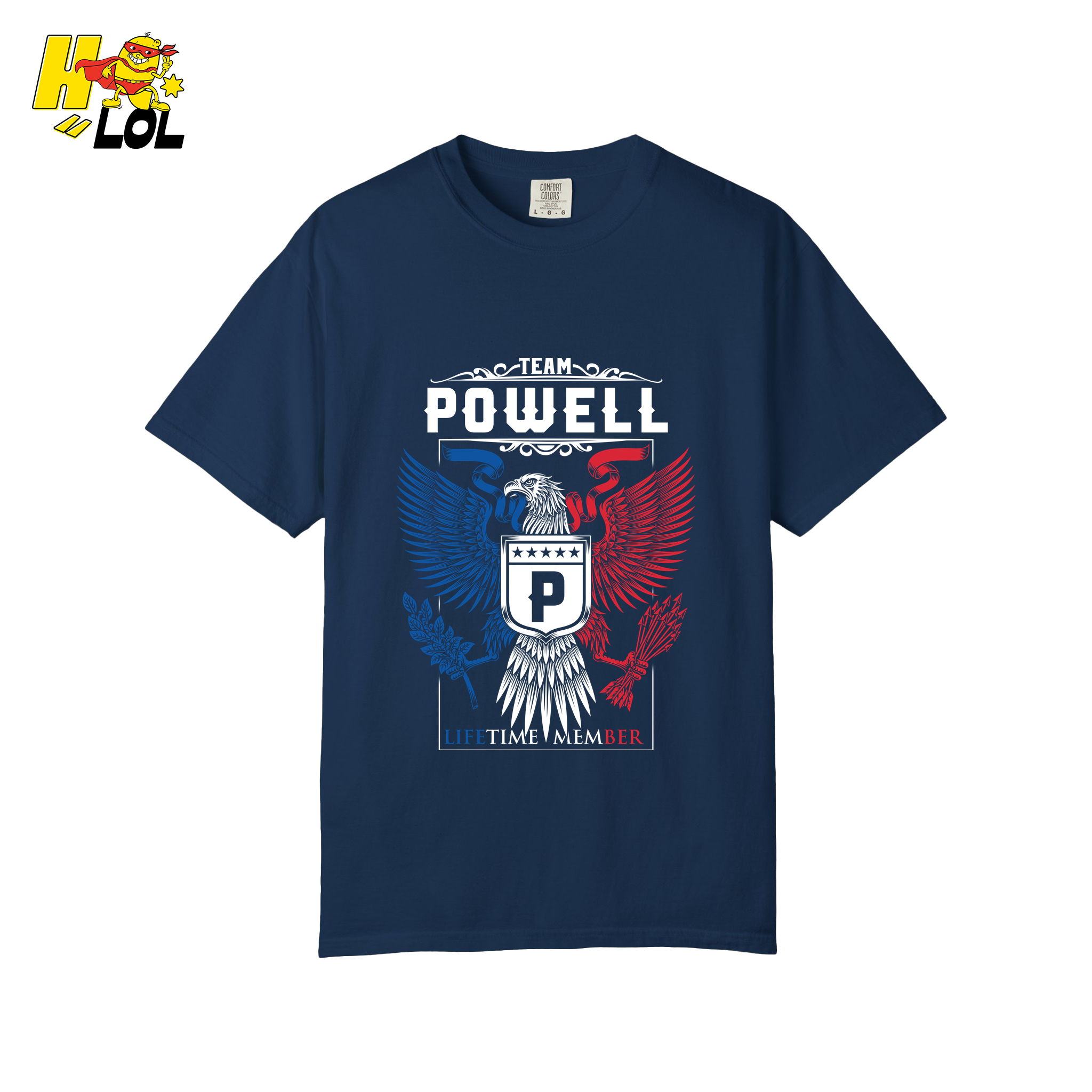 Team Powell Lifetime Member - Family Name - HQ LOL
