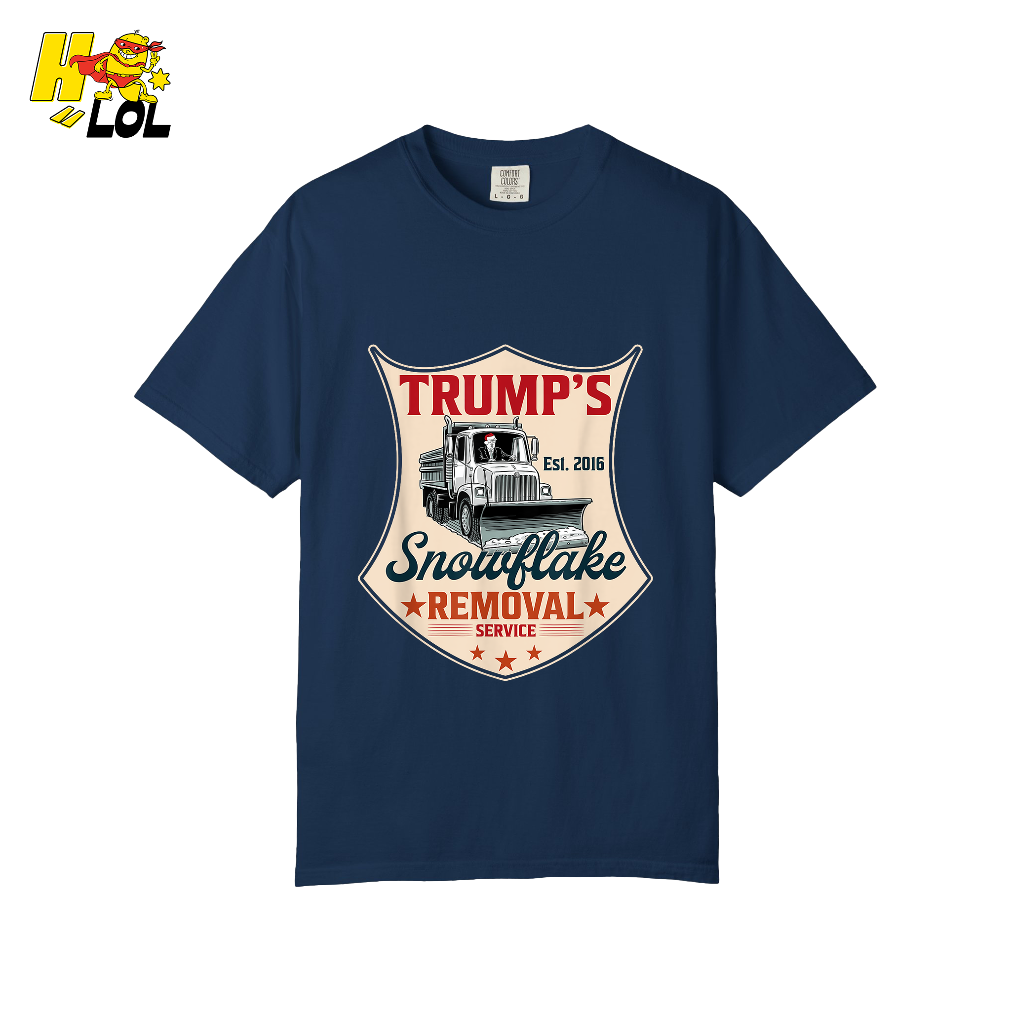 Trump's Snowflake Removal Service Funny Anti-Liberal Satire Shirt - HQLOL