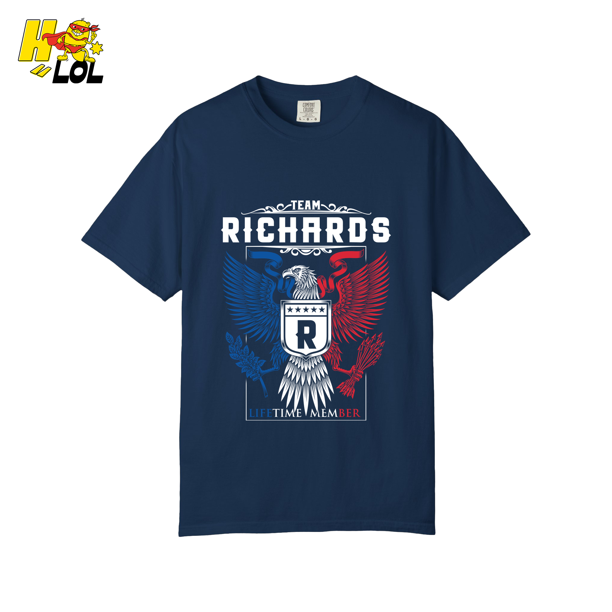 Team Richards Lifetime Member - Family Name - HQ LOL