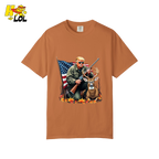 Patriotic Hunting Shirt Hunter Deer American Flag Graphic Shirt - HQLOL