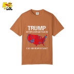 Trump 5G Coverage Map Funny Political Sarcastic Meme Shirt - HQLOL