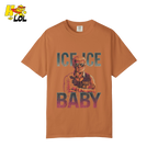 Ice Ice Baby Shirt Funny Meme Graphic Distressed Shirt - HQLOL