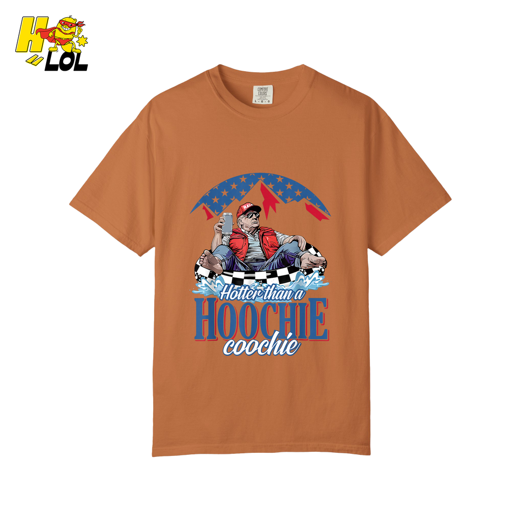 Hotter Than a Hoochie Coochie Shirt Funny Country Saying Shirt - HQLOL