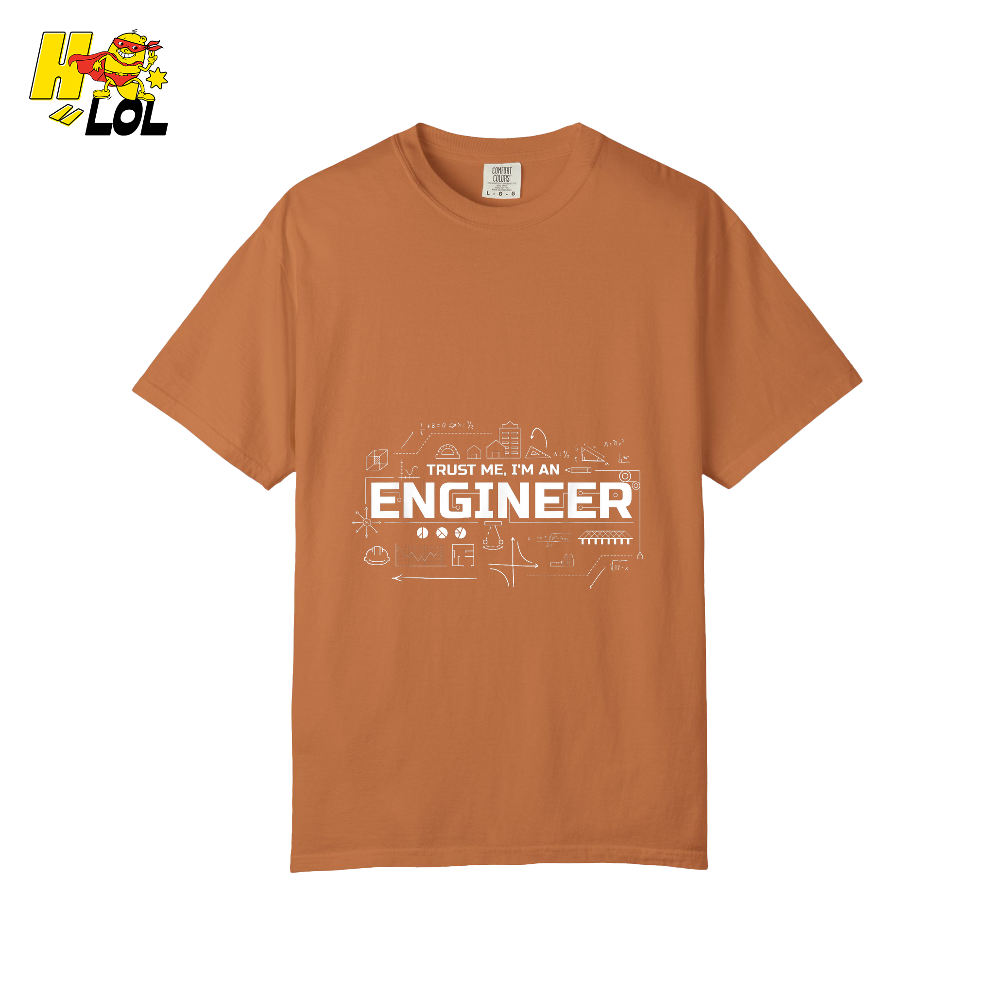 Trust Me I’m an Engineer Shirt Funny Blueprint Engineering Shirt - HQLOL