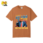 Ice Cold Glass of Deportation Shirt Funny Political Meme Shirt - HQLOL