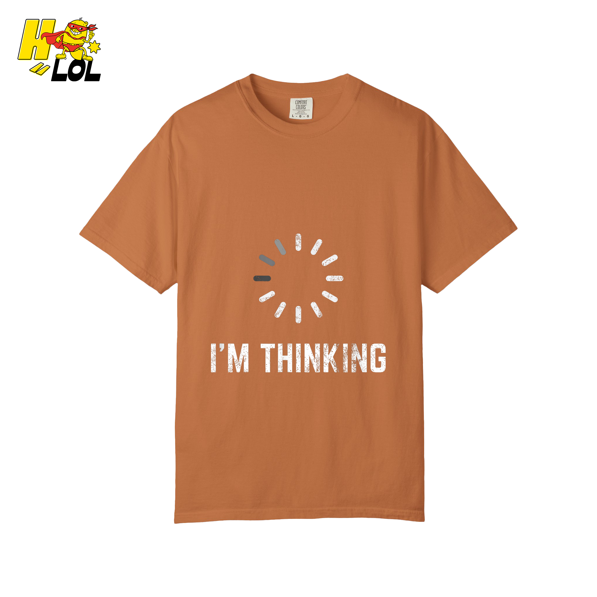 I’m Thinking Shirt Funny Loading Spinner Meme Shirt - HQLOL
