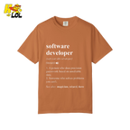 Software Developer Definition Shirt Funny Coding Dictionary Shirt - HQLOL