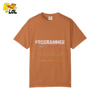 Programmer Definition Shirt Funny Coding Dictionary Shirt - HQLOL