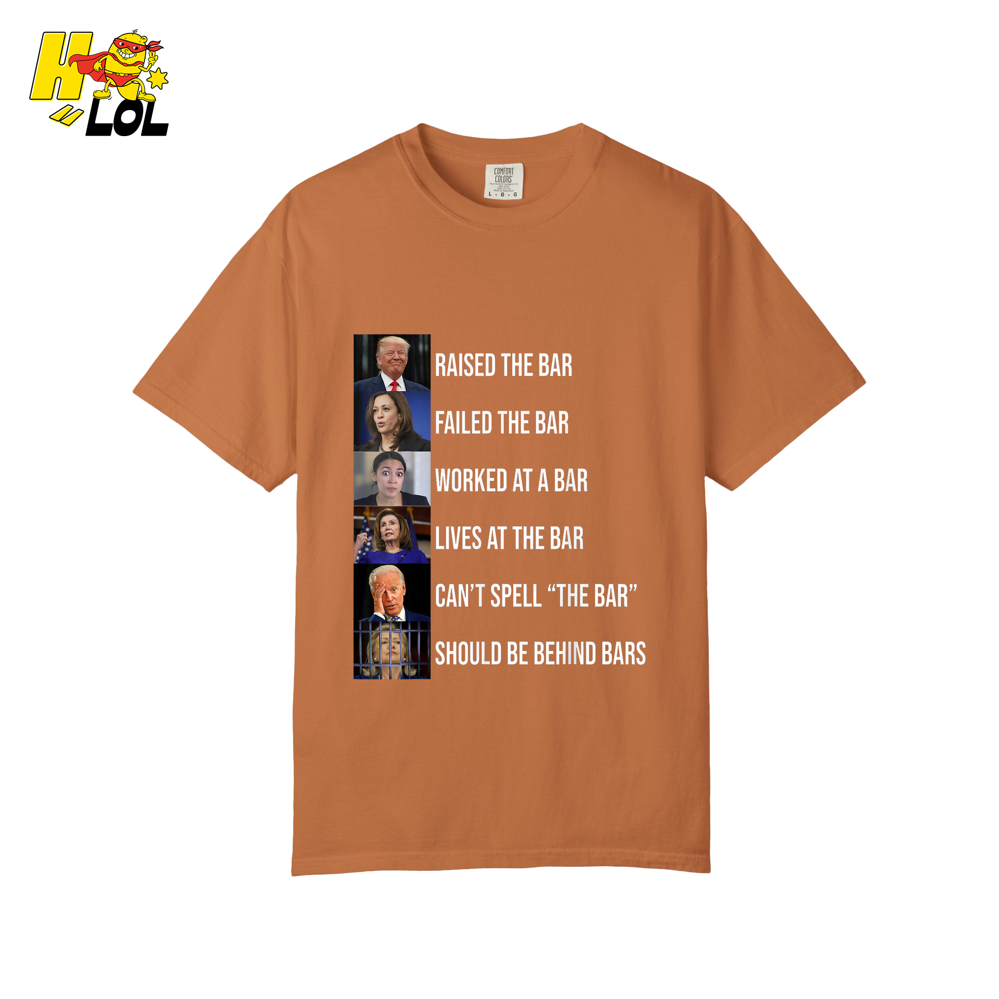 Bar Pun Anti-Democrat Political Meme Funny Sarcastic Shirt - HQLOL