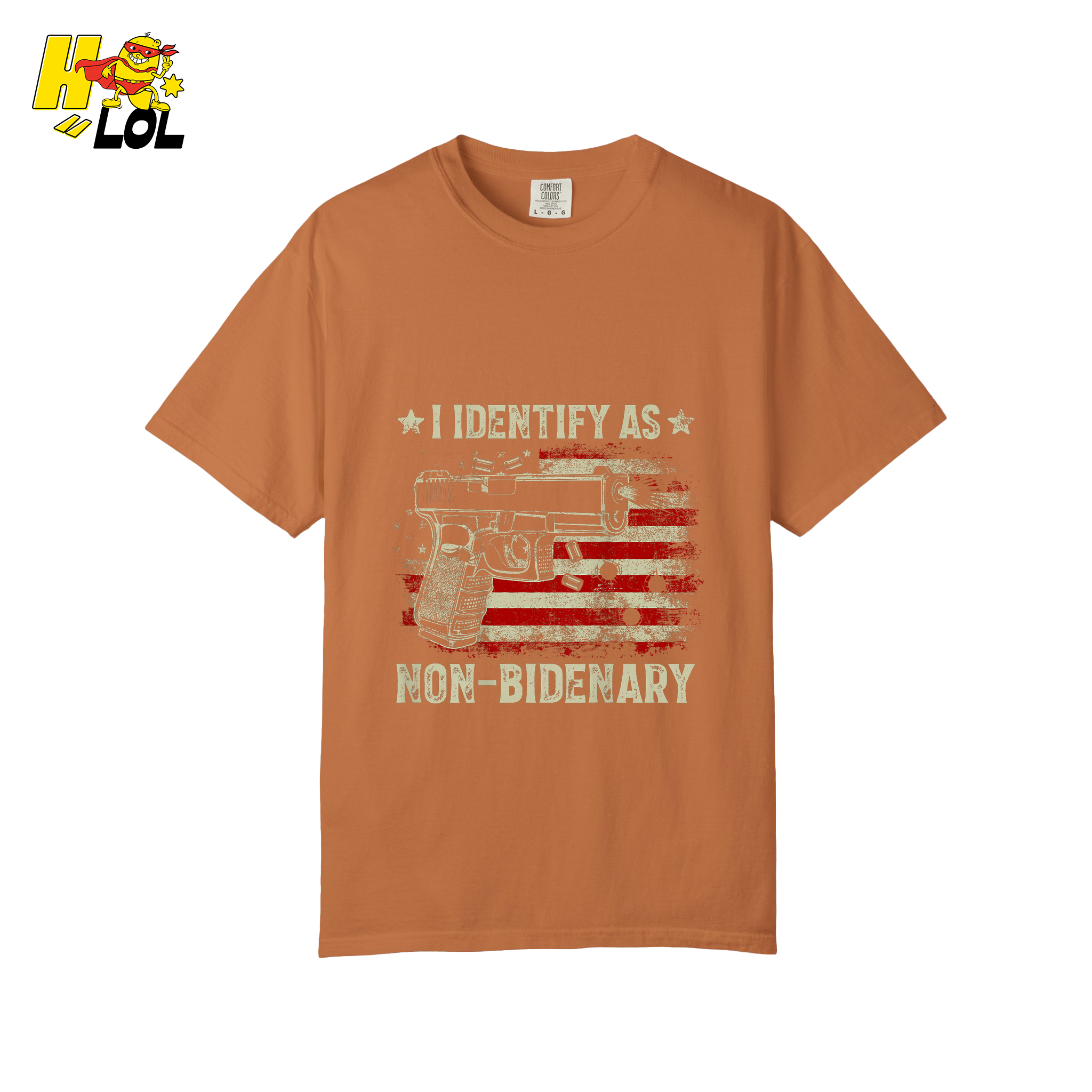 Non-Bidenary Shirt Funny Patriotic Political Satire Shirt - HQLOL