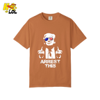 Trump Middle Finger Arrest This Edgy Political Anti-Woke Shirt - HQLOL