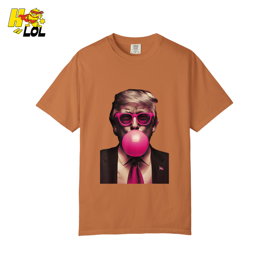 Trump Bubble Gum Pink Glasses Funny Pop Art Viral Meme Shirt - HQLOL