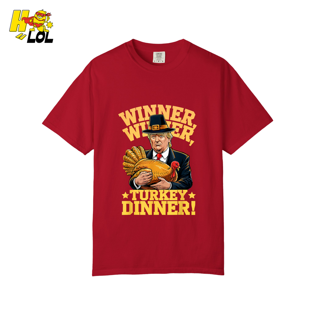 Winner Winner Turkey Dinner Shirt Funny Thanksgiving Shirt - HQLOL
