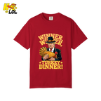 Winner Winner Turkey Dinner Shirt Funny Thanksgiving Shirt - HQLOL