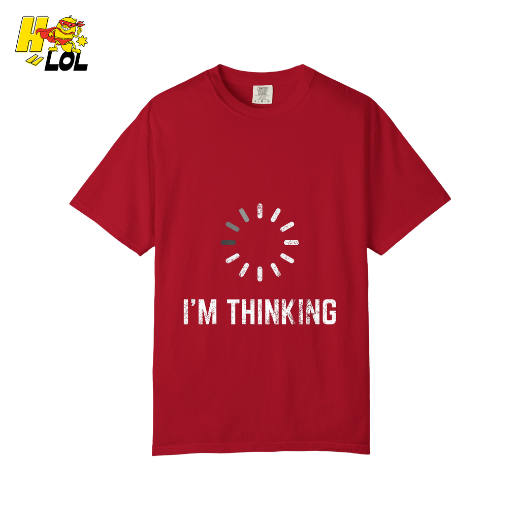 I’m Thinking Shirt Funny Loading Spinner Meme Shirt - HQLOL