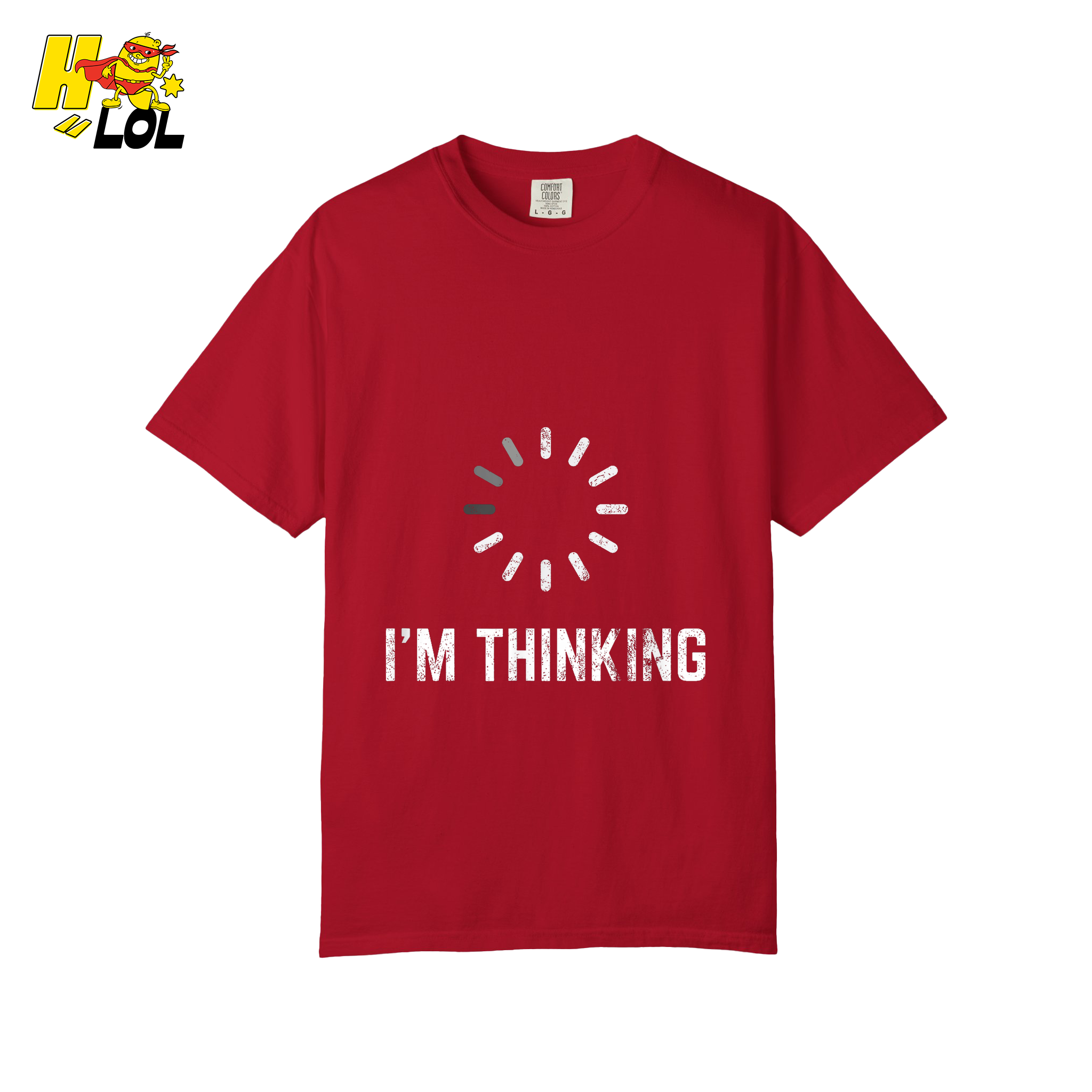 I’m Thinking Shirt Funny Loading Spinner Meme Shirt - HQLOL