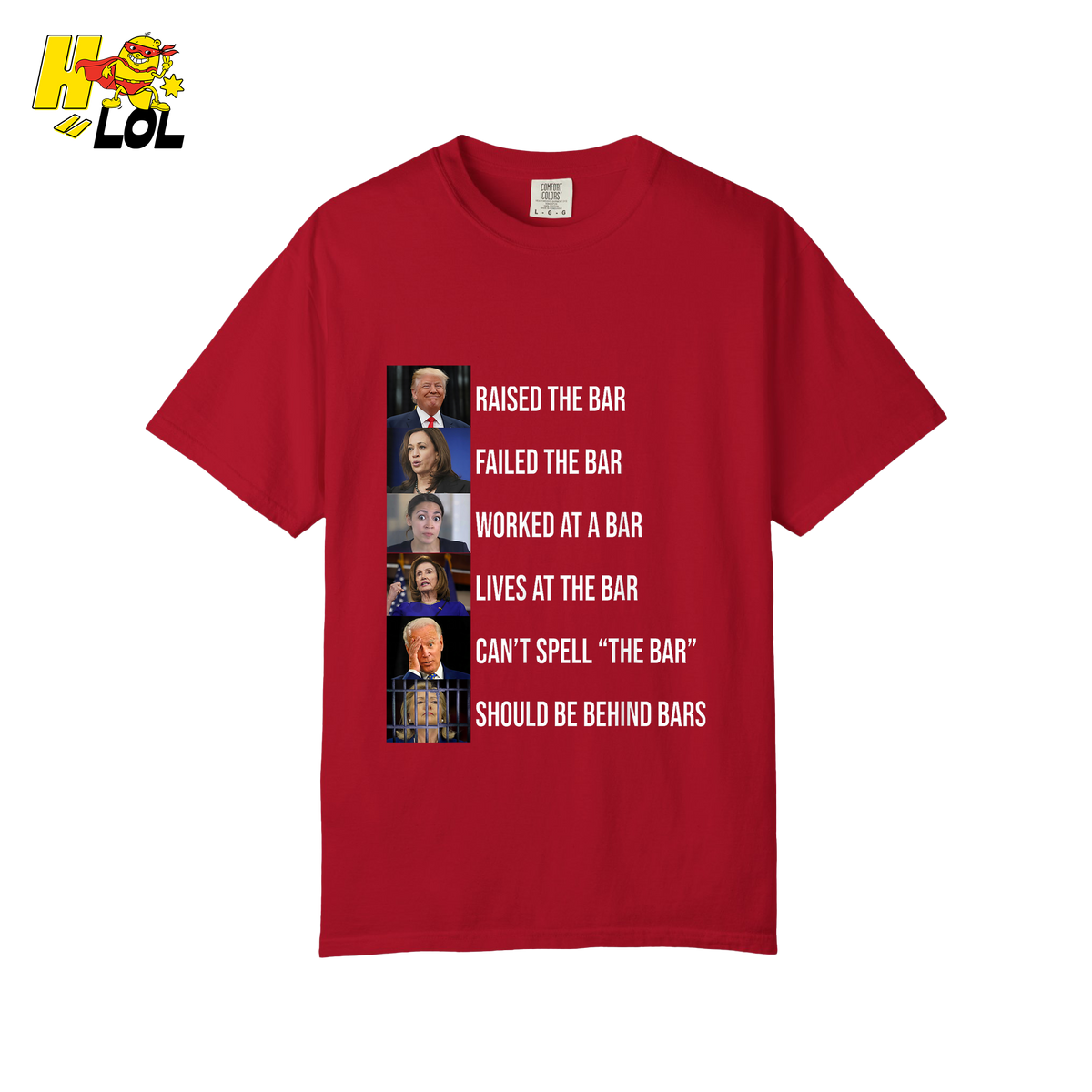 Bar Pun Anti-Democrat Political Meme Funny Sarcastic Shirt - HQLOL