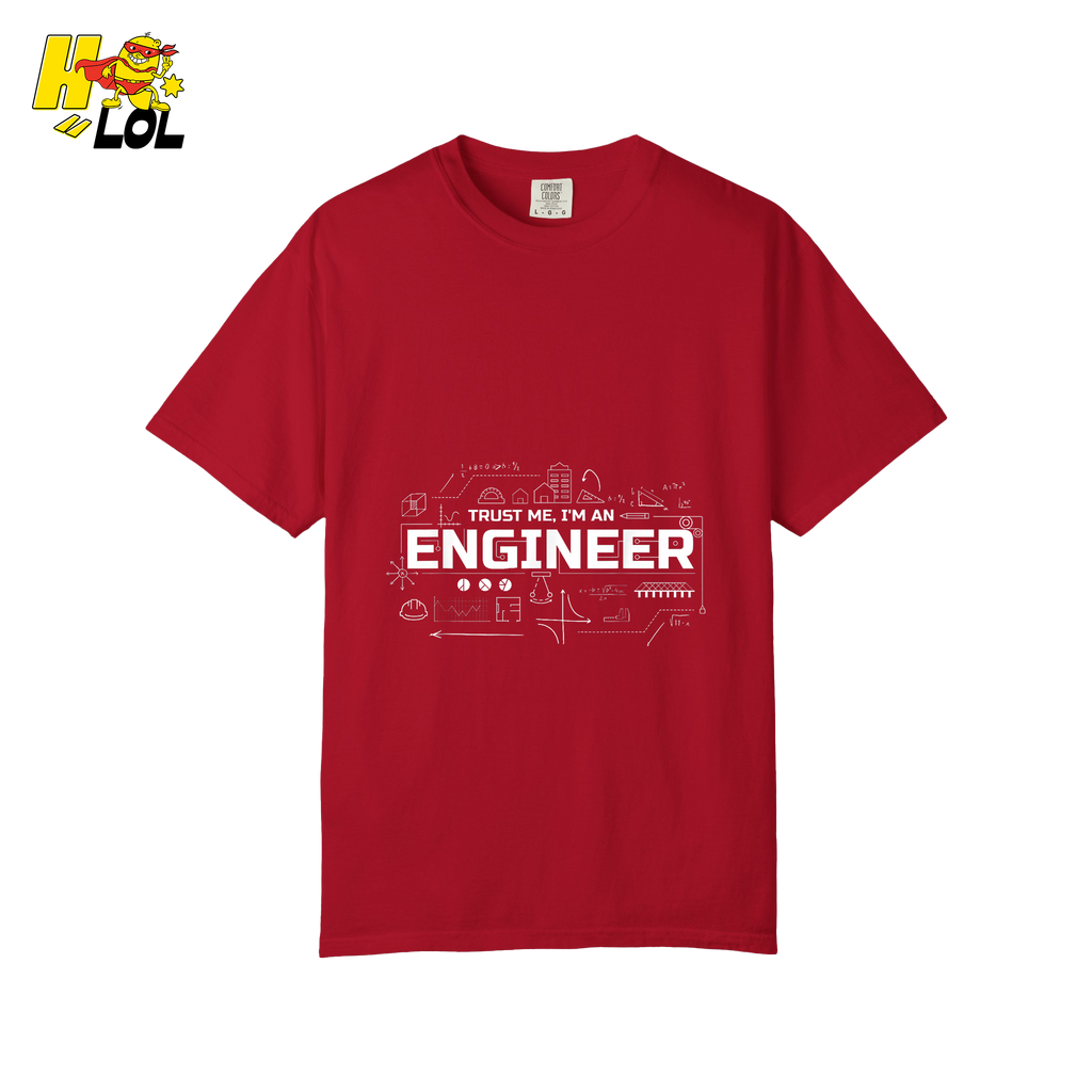 Trust Me I’m an Engineer Shirt Funny Blueprint Engineering Shirt - HQLOL