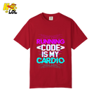 Running Code Is My Cardio Shirt Funny Programmer Neon Shirt - HQLOL