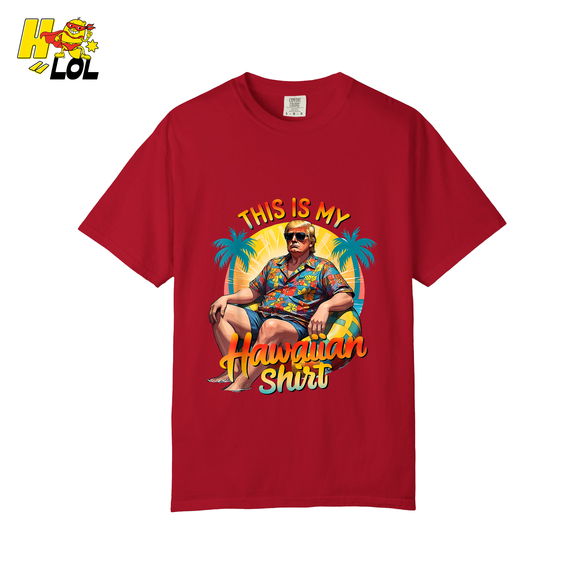 Trump Hawaiian Shirt Funny Summer Vacation Meme Gift Shirt - HQLOL