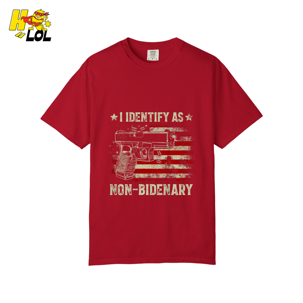 Non-Bidenary Shirt Funny Patriotic Political Satire Shirt - HQLOL
