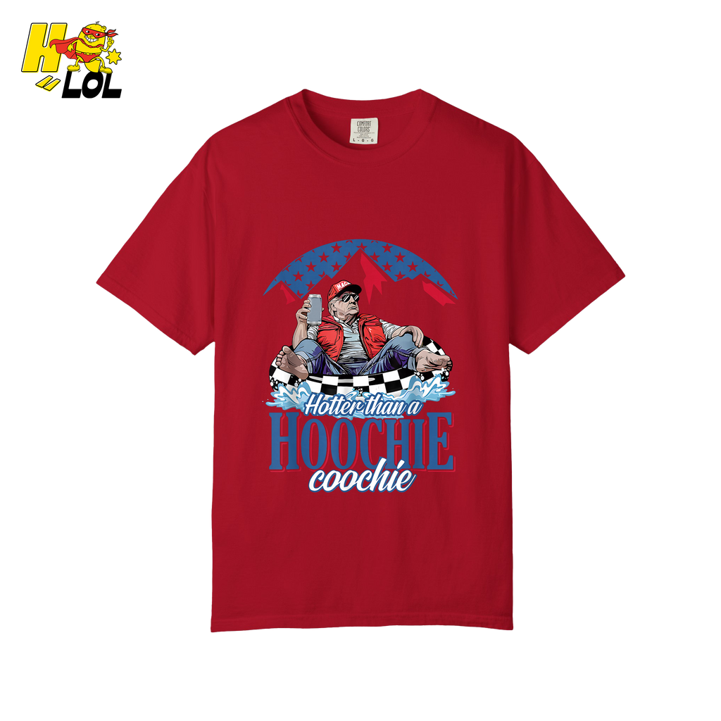Hotter Than a Hoochie Coochie Shirt Funny Country Saying Shirt - HQLOL