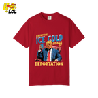 Ice Cold Glass of Deportation Shirt Funny Political Meme Shirt - HQLOL