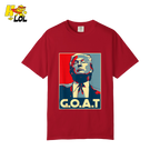 Trump G.O.A.T. Hope Style Iconic Political Tribute Meme Shirt - HQLOL