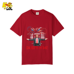 Daddy’s Home Shirt Patriotic Fireworks Political Graphic Shirt - HQLOL