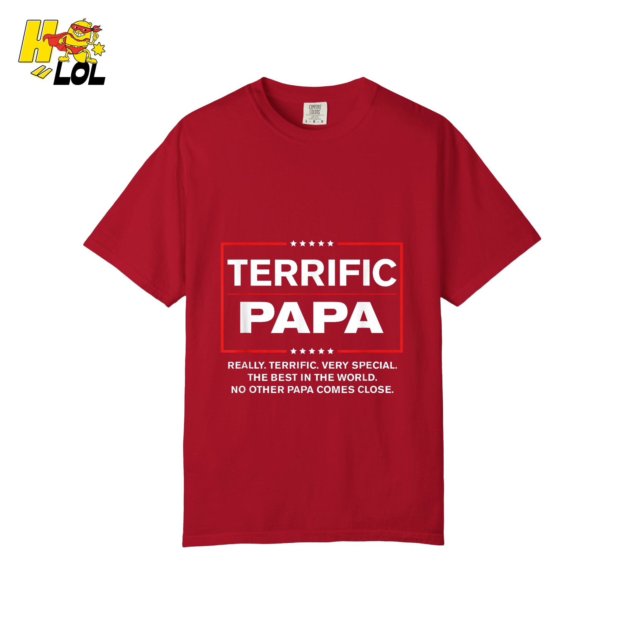 Terrific Papa Trump Style Funny Father's Day Gift Parody Shirt - HQLOL