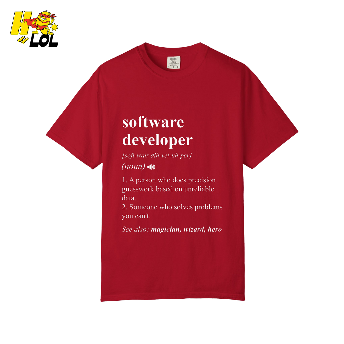 Software Developer Definition Shirt Funny Coding Dictionary Shirt - HQLOL