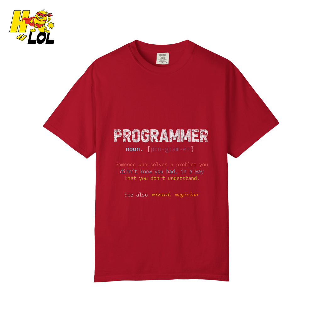 Programmer Definition Shirt Funny Coding Dictionary Shirt - HQLOL