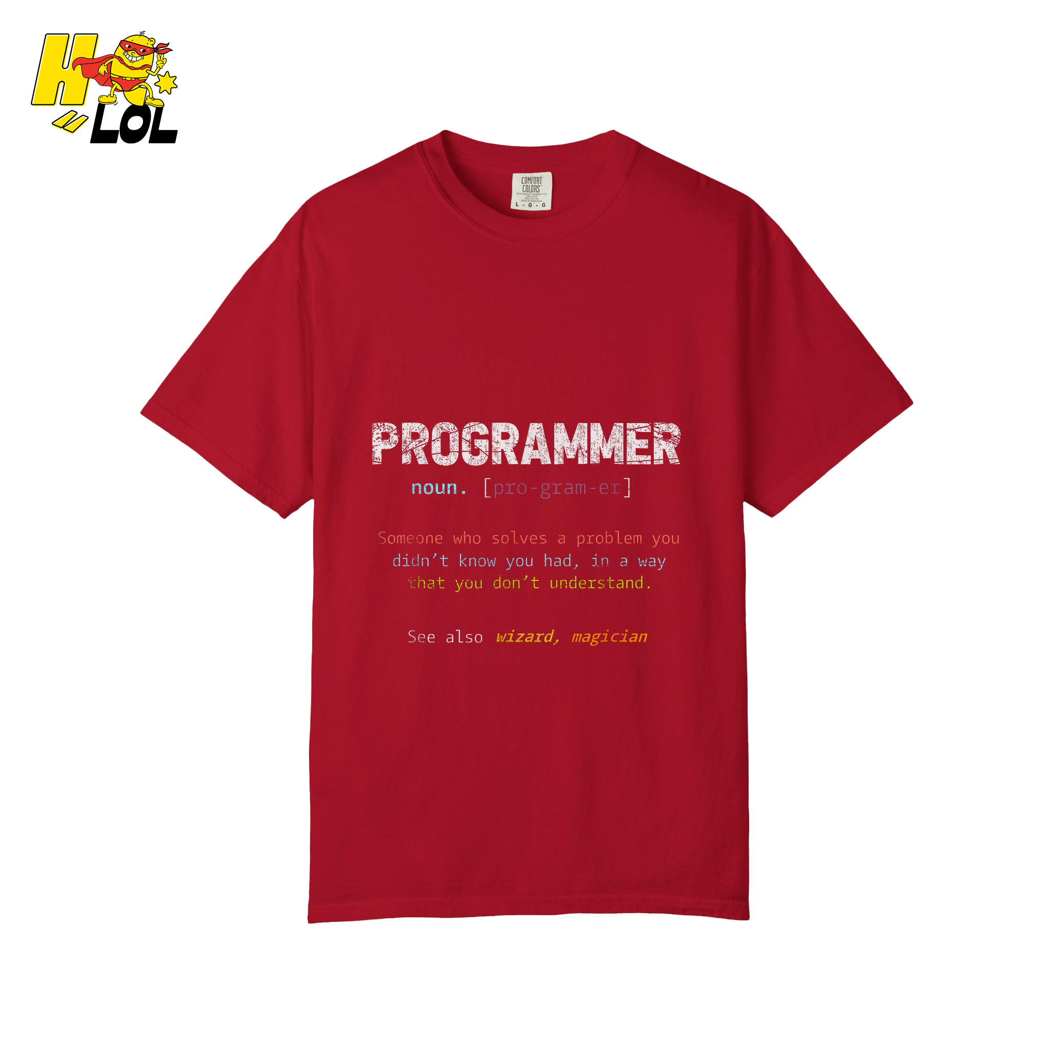 Programmer Definition Shirt Funny Coding Dictionary Shirt - HQLOL