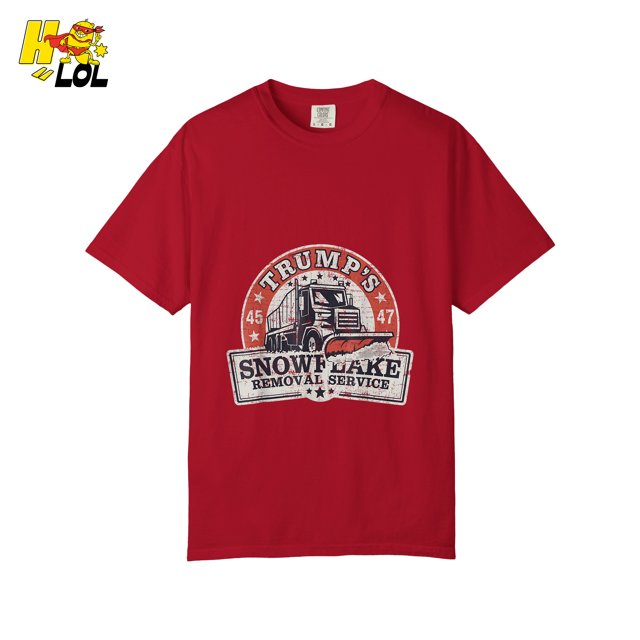 Trump 45/47 Snowflake Removal Service Anti-Liberal Satire Shirt - HQLOL