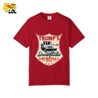 Trump's Snowflake Removal Service Funny Anti-Liberal Satire Shirt - HQLOL