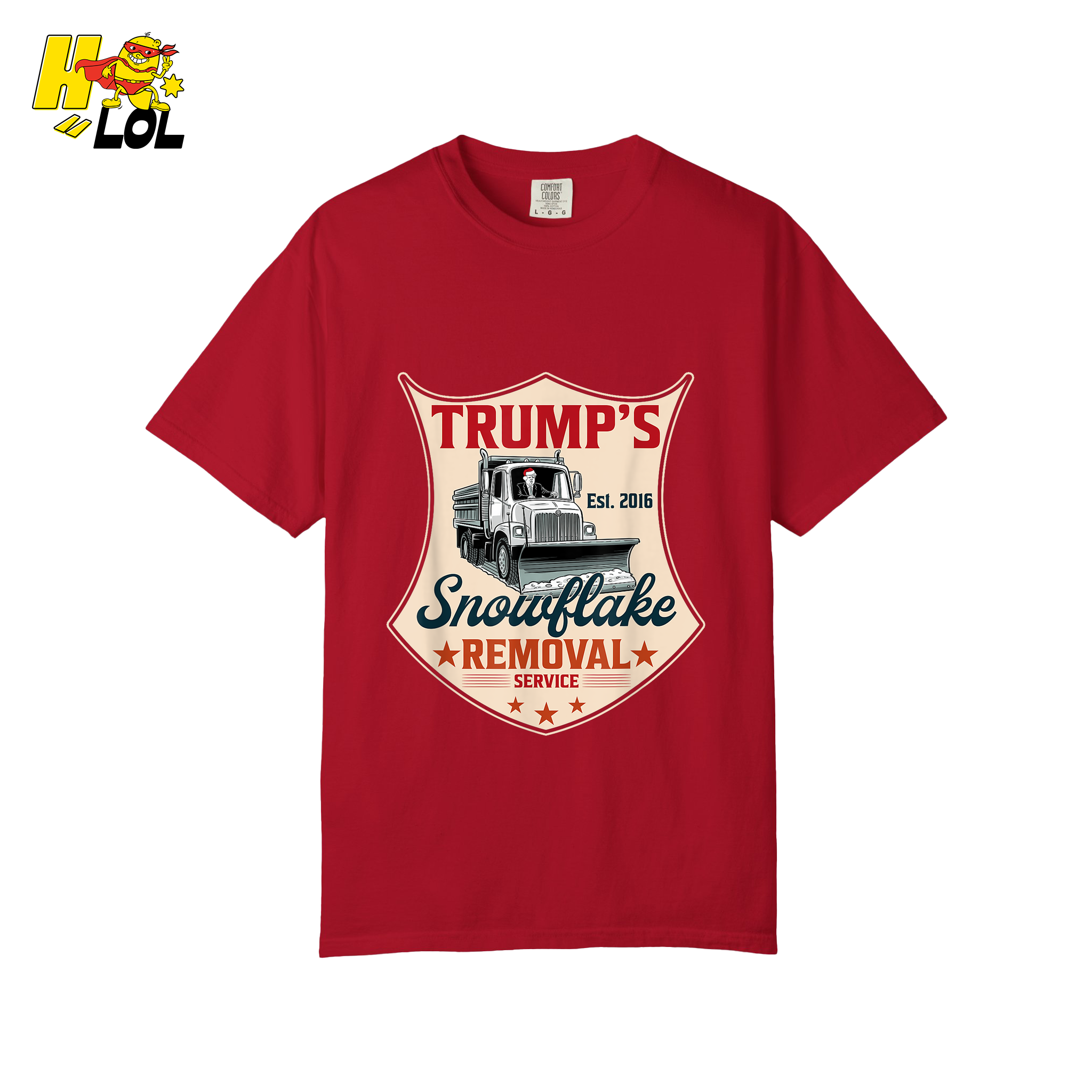 Trump's Snowflake Removal Service Funny Anti-Liberal Satire Shirt - HQLOL
