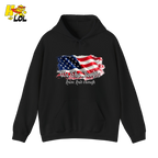 We The People American Flag Hoodie Gift for Republicans - HQLOL
