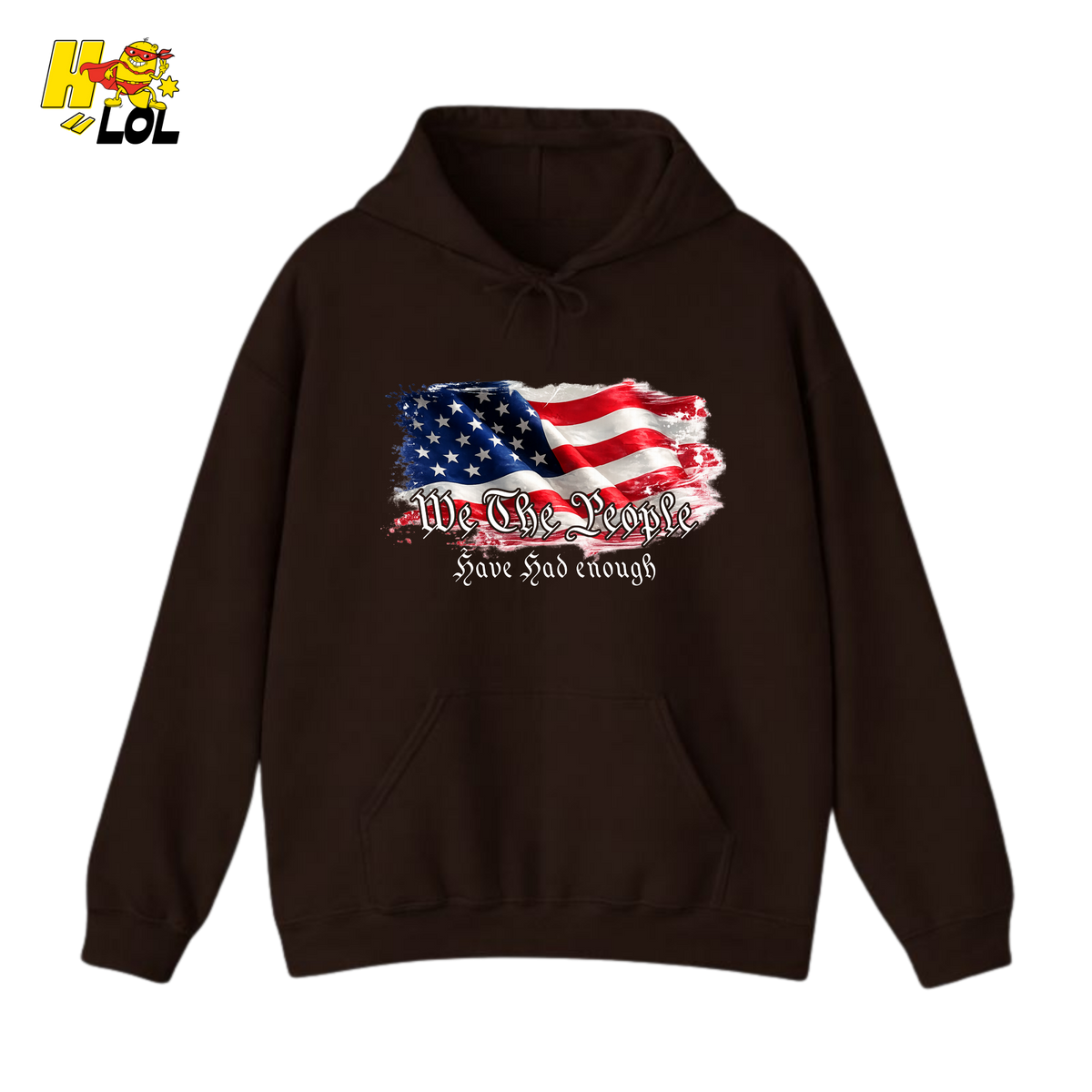 We The People American Flag Hoodie Gift for Republicans - HQLOL