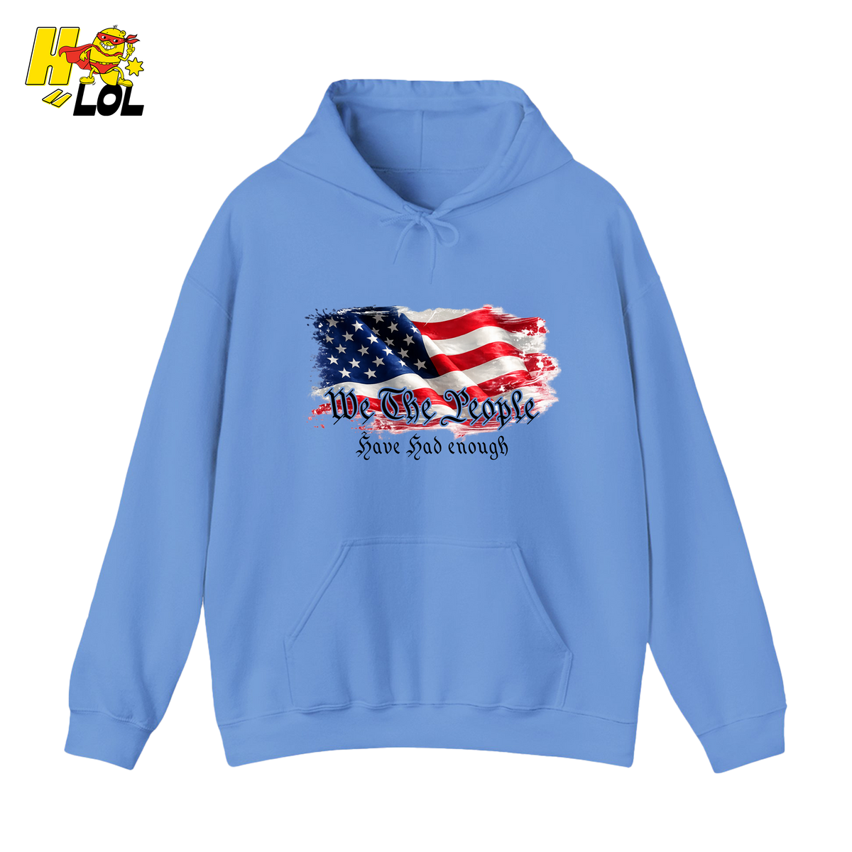 We The People American Flag Hoodie Gift for Republicans - HQLOL