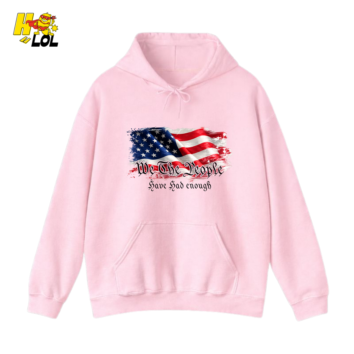 We The People American Flag Hoodie Gift for Republicans - HQLOL