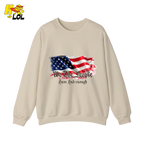 We The People American Flag Sweatshirt Gift for Republicans - HQLOL