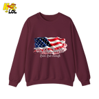 We The People American Flag Sweatshirt Gift for Republicans - HQLOL
