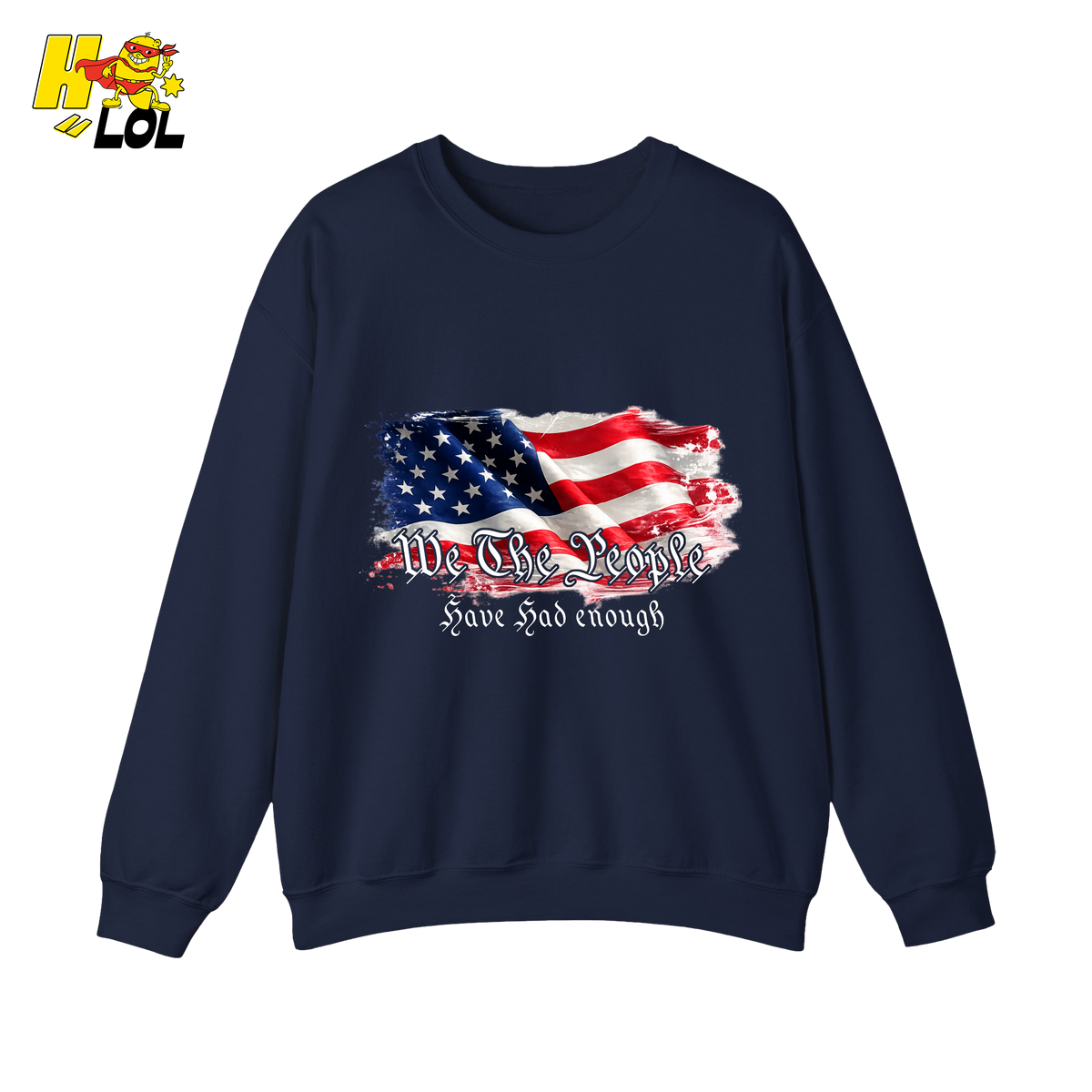 We The People American Flag Sweatshirt Gift for Republicans - HQLOL