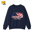We The People American Flag Sweatshirt Gift for Republicans - HQLOL