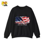 We The People American Flag Sweatshirt Gift for Republicans - HQLOL
