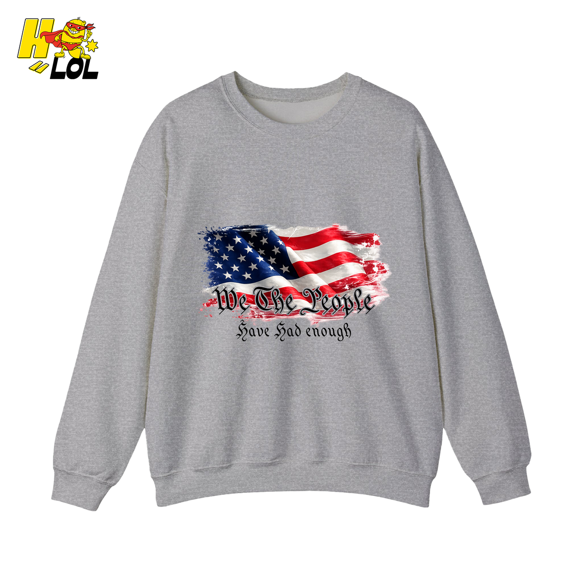 We The People American Flag Sweatshirt Gift for Republicans - HQLOL