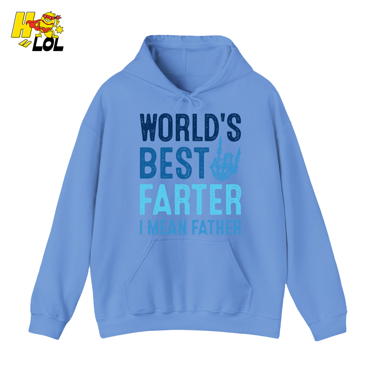 Worlds Best Farter I mean Father Hoodie Gift For Dad - HQLOL